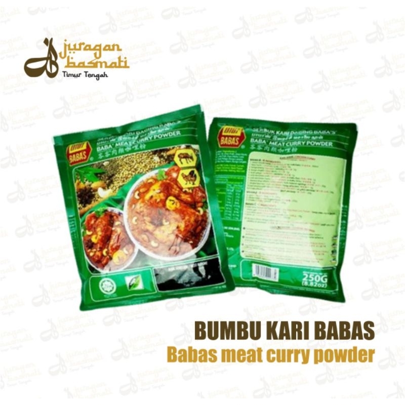 

Bumbu Babas Kari Daging Babas Meat Curry BPOM