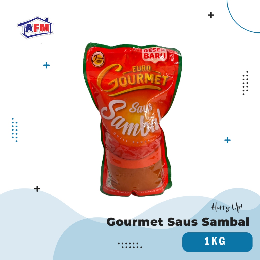 

Saus Sambal / Saus Extra Pedas Euro Gourmet 1kg