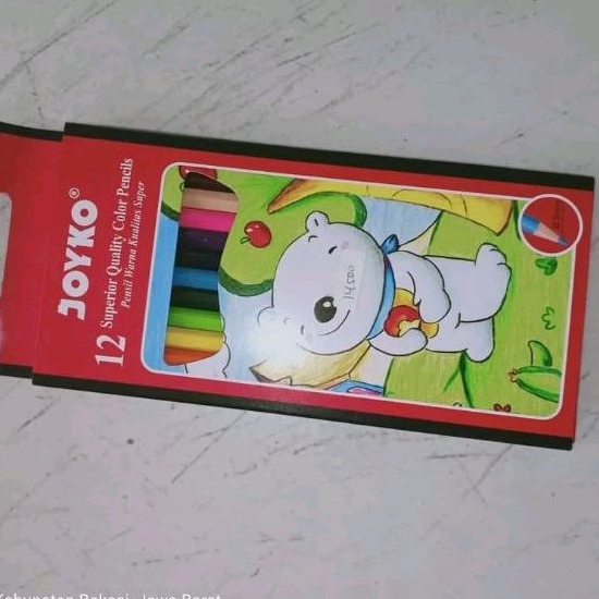 

Pensil Warna Joyko 12 Warna