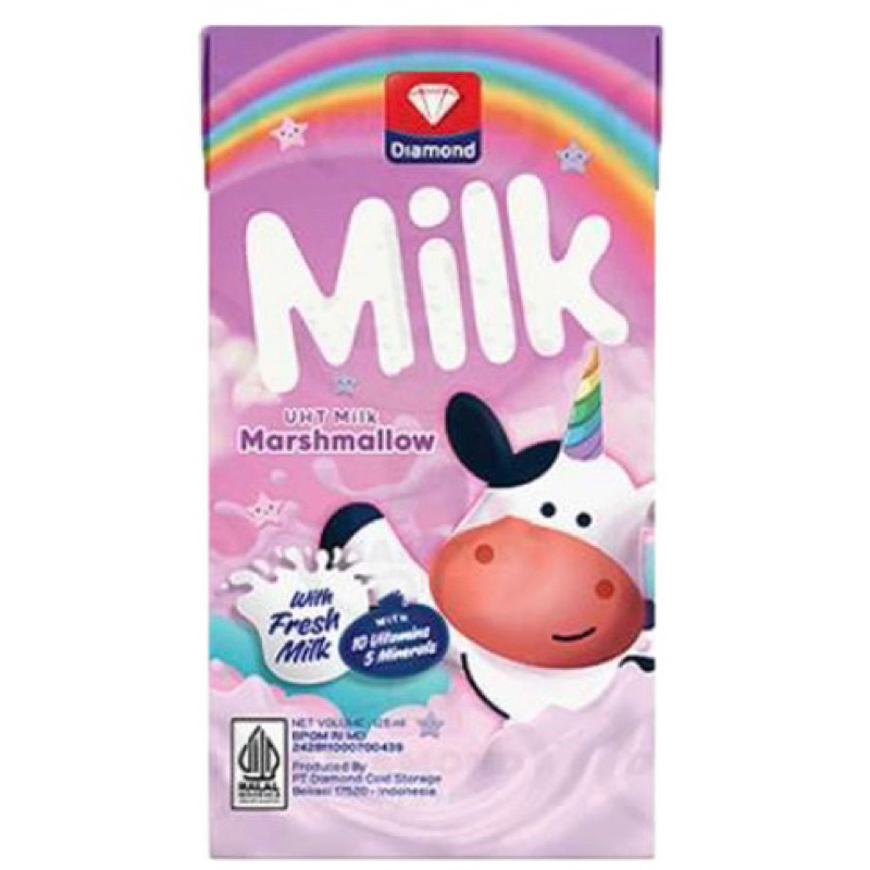 

Diamond Susu UHT Marshmallow 125 ml