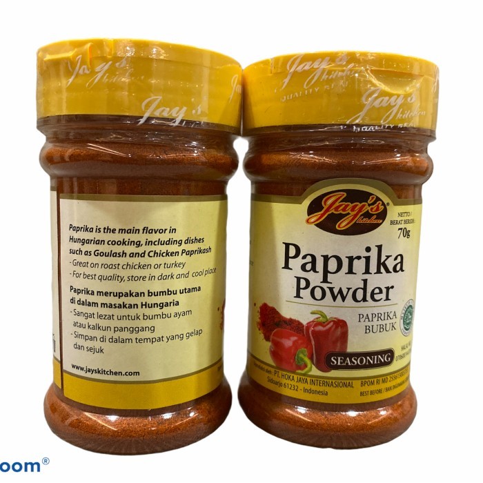 

Jay's paprika bubuk 70gr