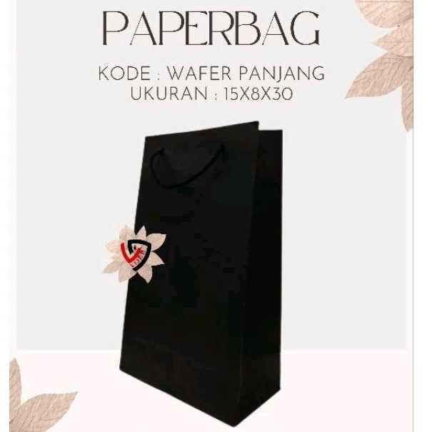 

PAPERBAG WAFER PANJANG 15x8x30