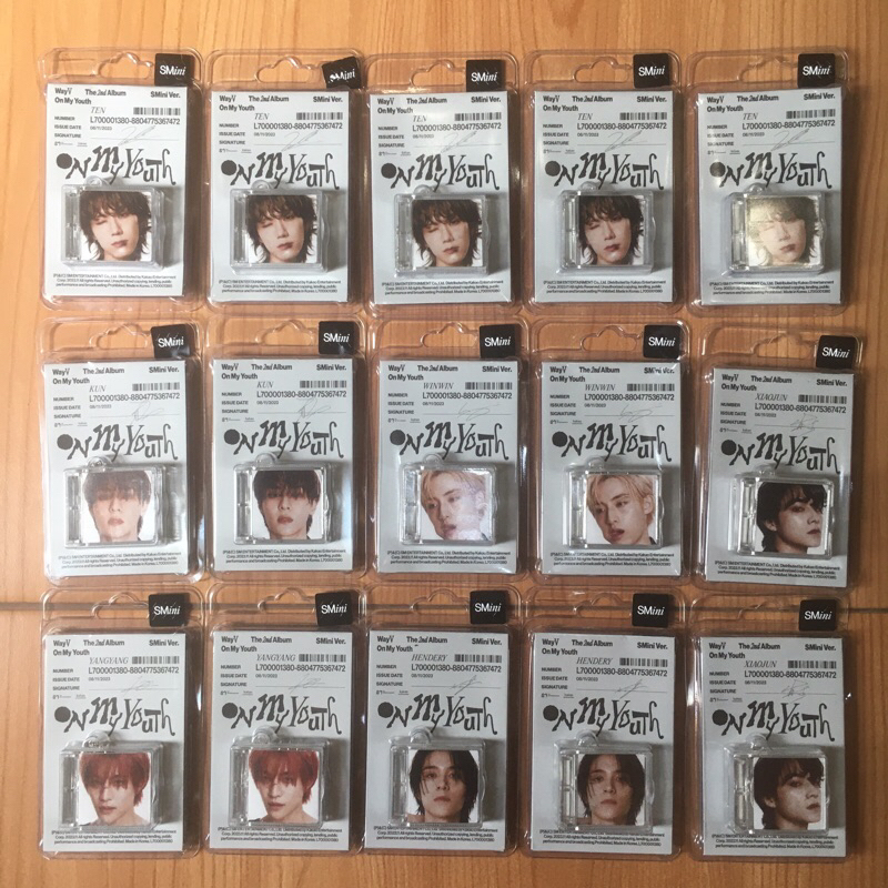 [READY STOCK OFFICIAL] WayV 2nd Album On My Youth omy smini ver sealed kun yangyang xiaojun