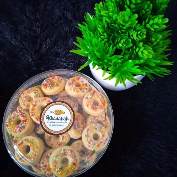 

KUE KERING HOMEMADE||KUE DONAT SUSU||400GRAM