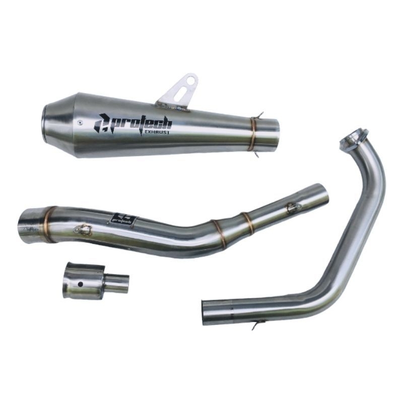 Knalpot Protech Yamaha XSR 155 Suara Bass Gahar