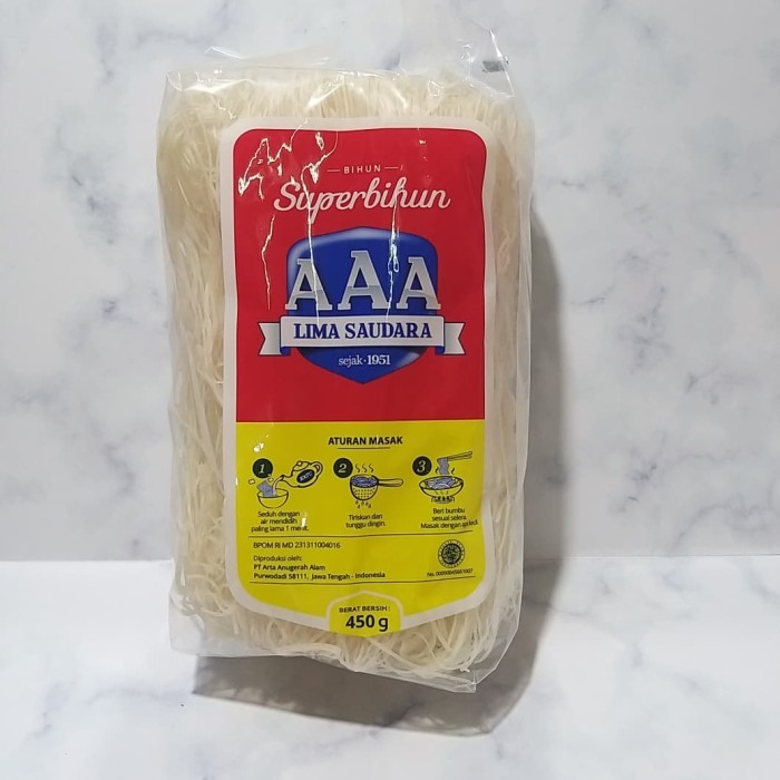 

Superbihun AAA Lima Saudara 450gr