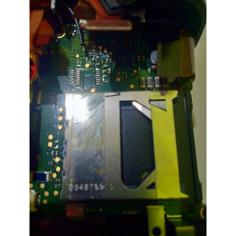 pcb board slot memory canon 550d original