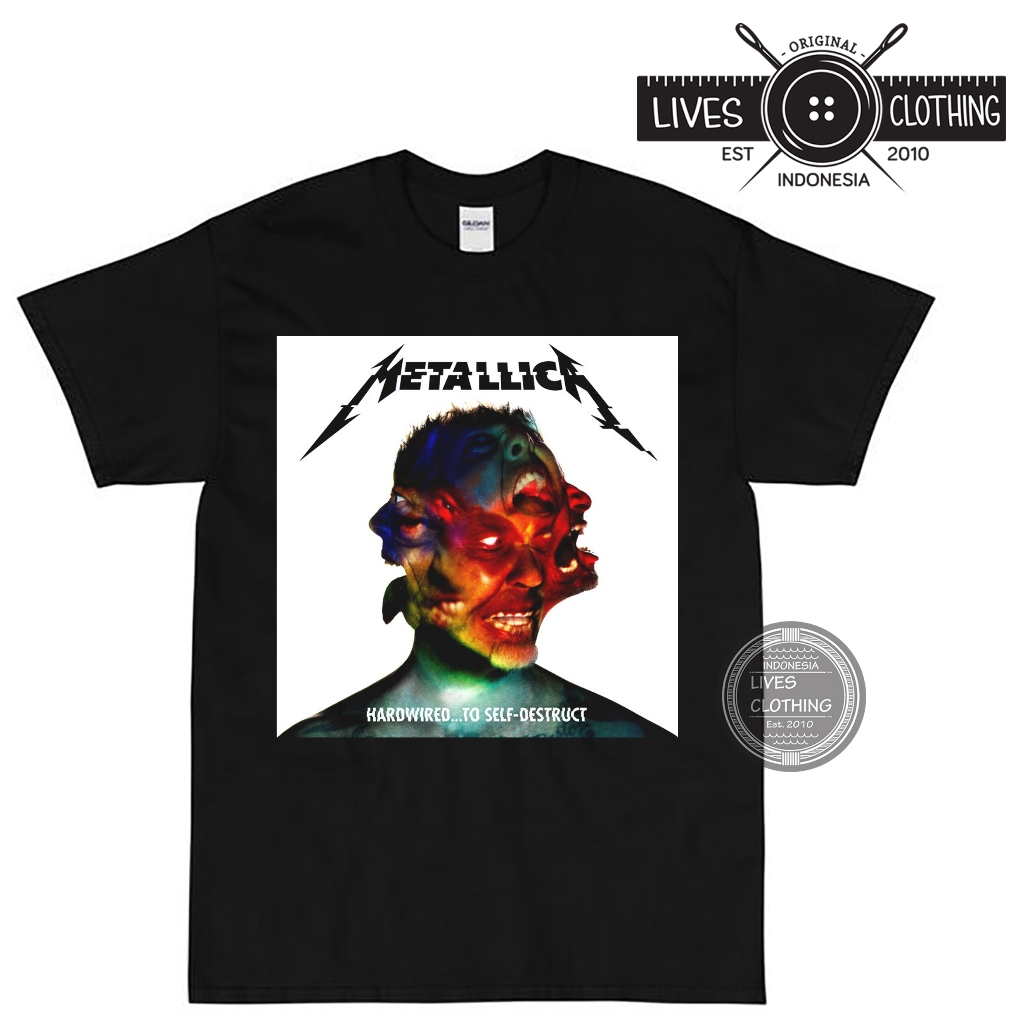 KAOS PREMIUM BAND METALLICA HARDWIRED TO SELF DESTRUCT / METALICA