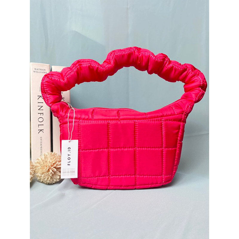 PUFFY RAQUEL BAG - Floy.id|Tas kekinian|Tas Puffy|Tas Bahu