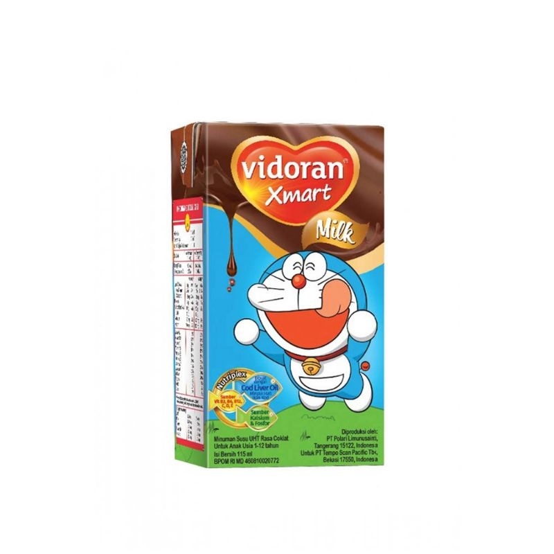 

Susu Vidoran UHT Coklat 110ml Paket Isi 8 pcs Susu Vidoran Xmart UHT Susu Cair Coklat[110 mL/8 pcs]