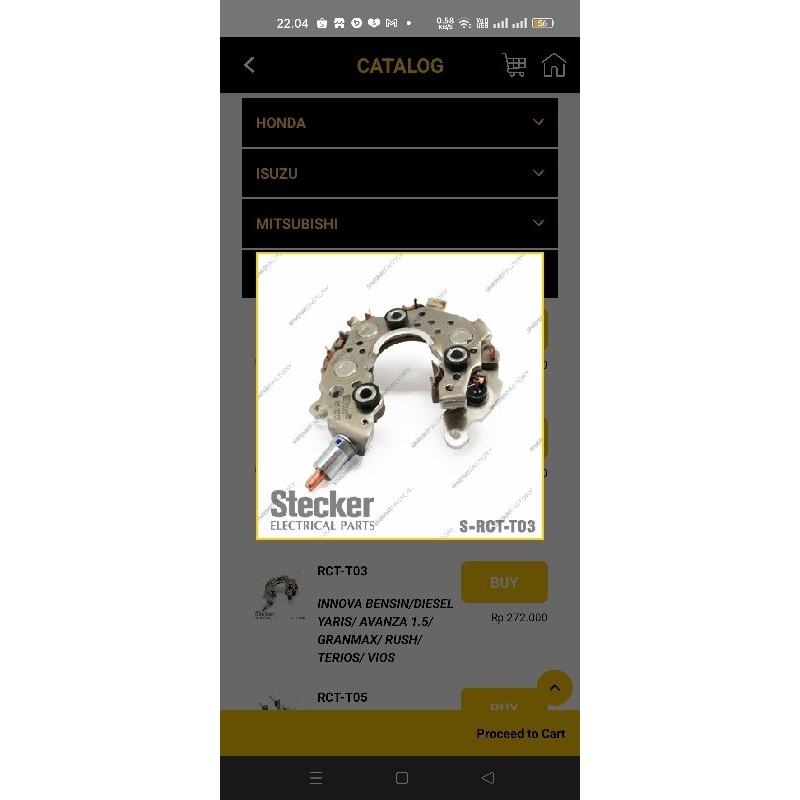 RECTIFIER DIODA DIODE ALTERNATOR DINAMO AMPER AMPERE AVANZA XENIA VVT-I RUSH TERIOS LUXIO GRANDMAX I