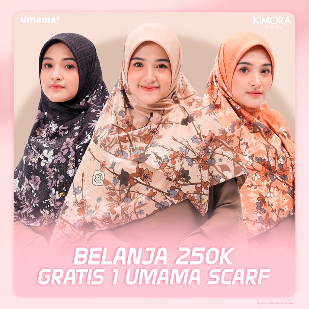 Kimora - Free Gift Produk Umama Scarf Random