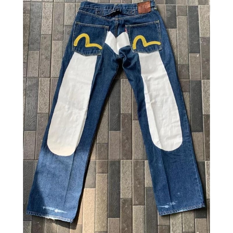 celana evisu big logo