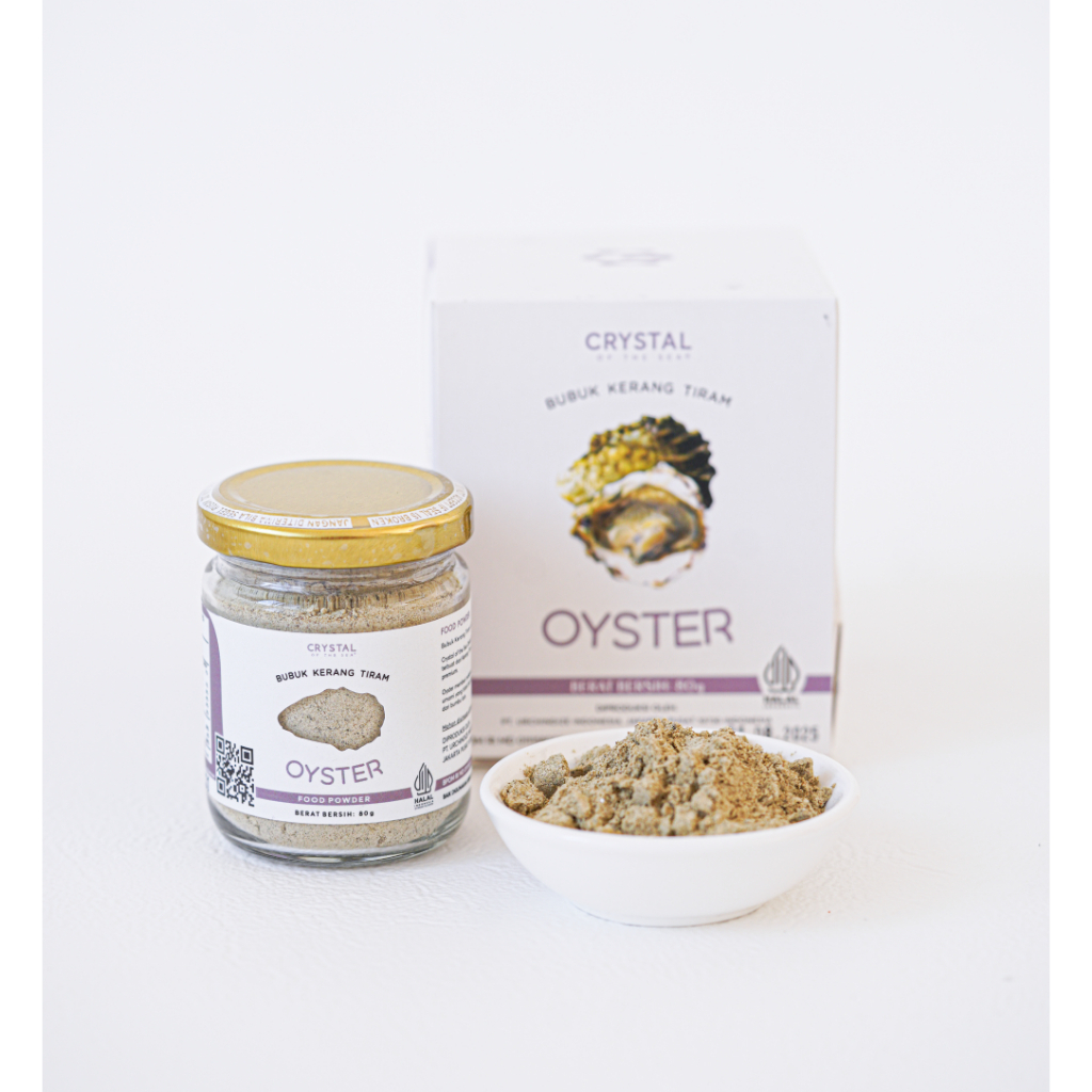 

Crystal of the Sea | Oyster Powder (20GR) / Bubuk Kerang Tiram Bumbu Kaldu MPASI NON MSG