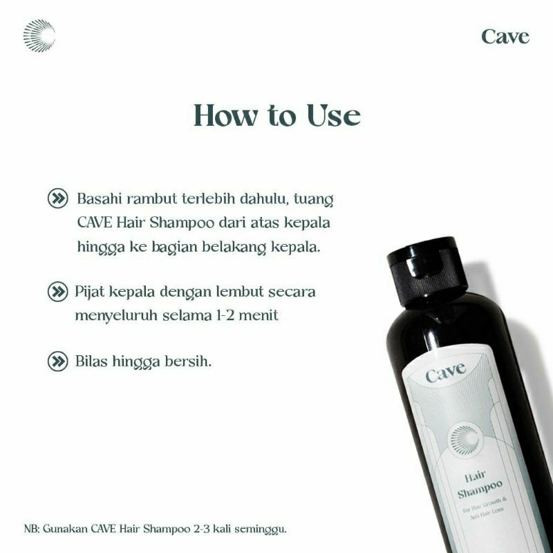 CAVE Hair Shampoo 200 ml