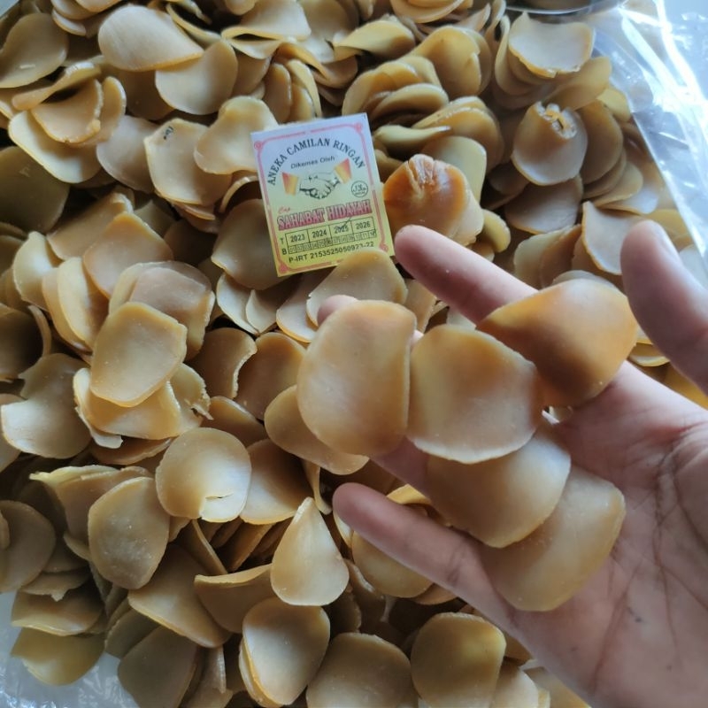 

2Xbtygneal Sakha Snack ) Kerupuk Puli Beras / Kerupuk Bawang 500Gram