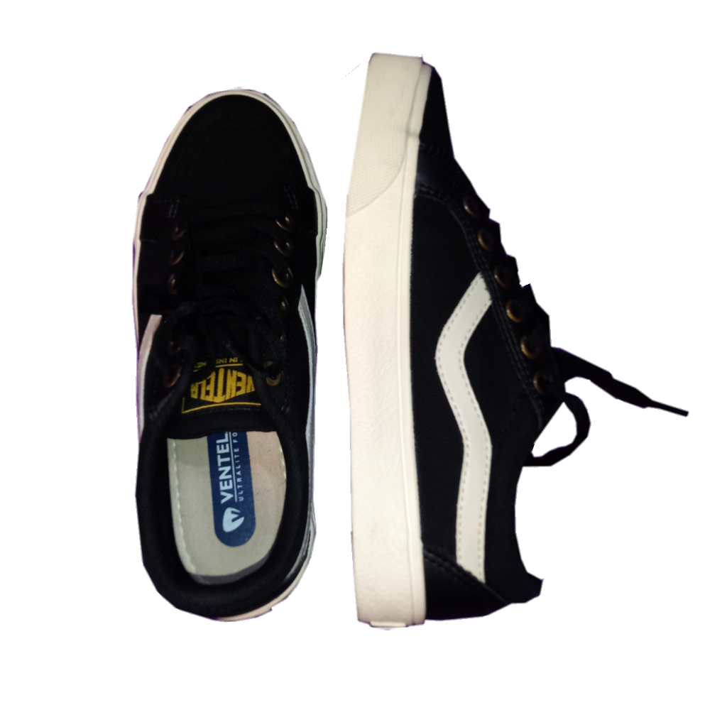 (PRELOVED) Ventela Republic Low Black Natural