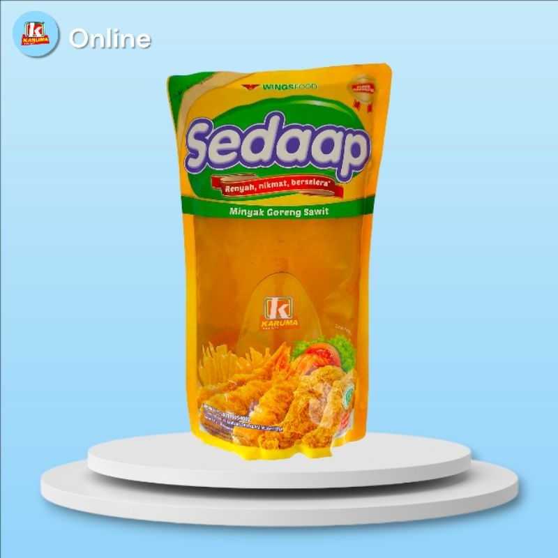 Sedaap Minyak Goreng Refill 1 Liter