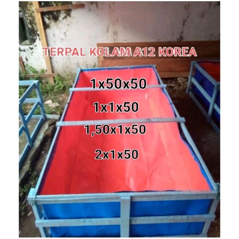 Terpal Kolam A12 Terpal Kolam Korea Tebal