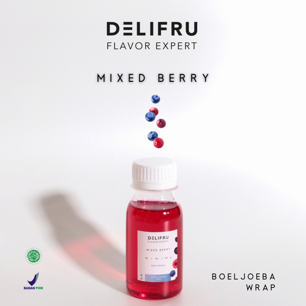 

Delifru Mixed Berry Syrup Repack [30, 50, 100] g