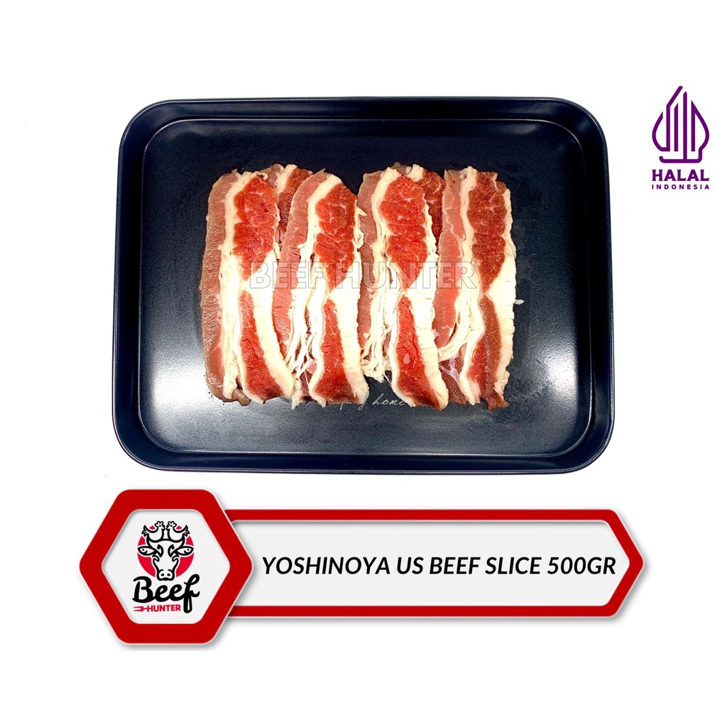 

DAGING SAPI LAPIS US YOSHINOYA BEEF IMPORT SLICED SHORTPLATE BBQ TERIYAKI RICEBOWL 5 GR murah