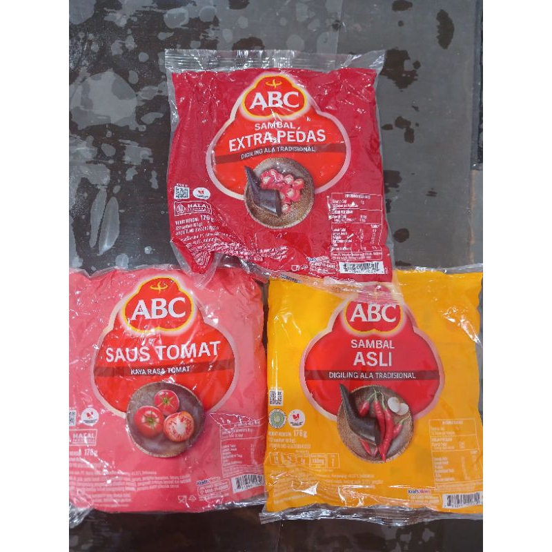 

Saus SAMBAL dan Tomat ABC SACHET @9GR