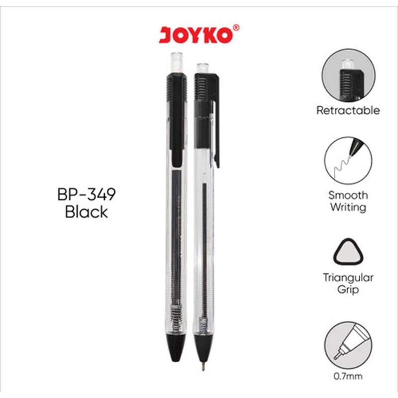 

bulpen joyko BP -349 vokus 0.7mm (12pc)