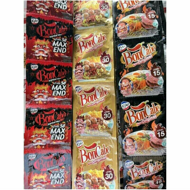 

BON CABE BUBUK CABE - BON CABE 1 RENCENG 12 SACHET - 24 SACHET