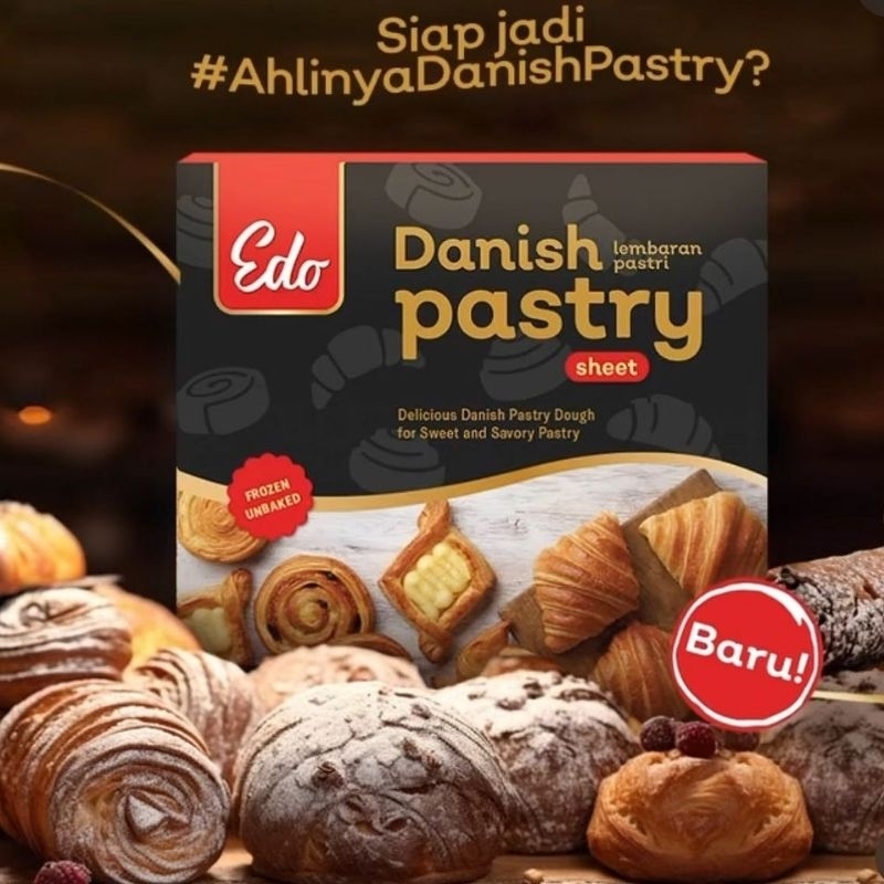 

Edo Danish Puff Pastry Sheet 750 gr