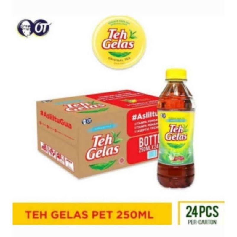 

1 DUS TEH GELAS BOTOL NETTO 12 PCS X 200 ML