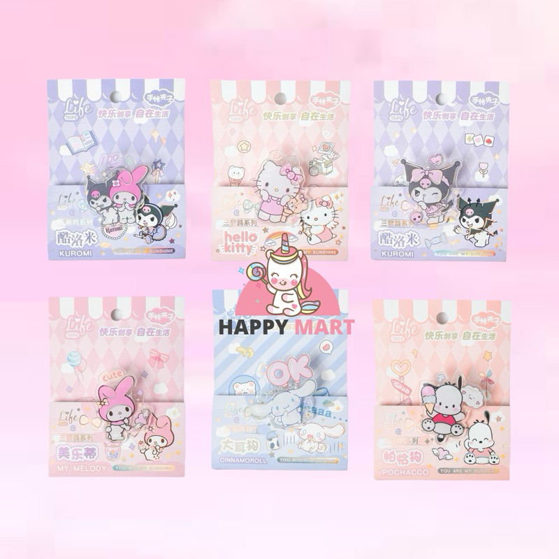 

Penjepit kertas / penjepit serba guna motif sanrio