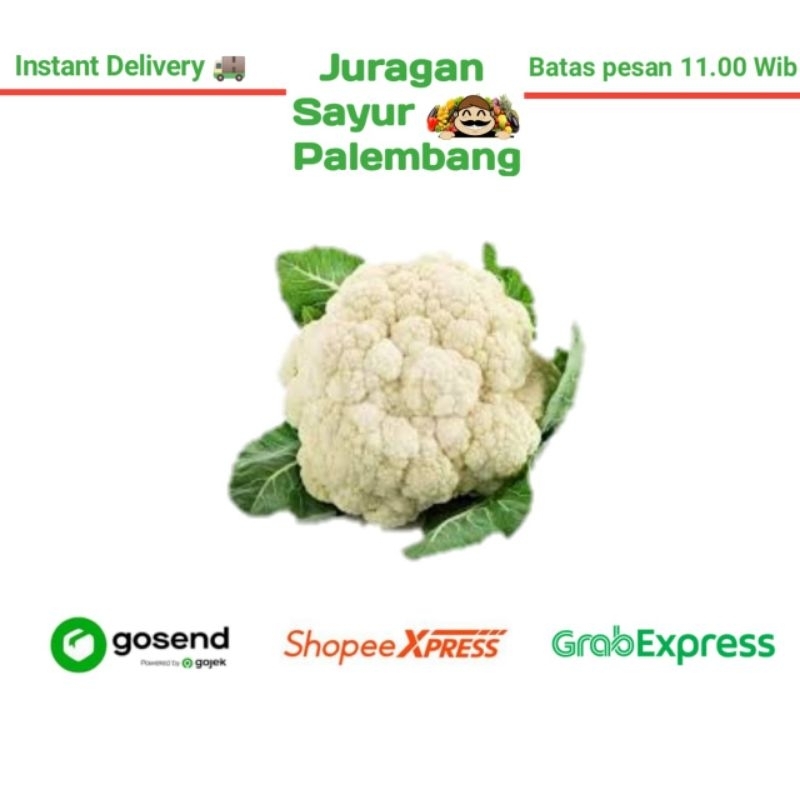 

Kembang Kol 250 gram - Juragan Sayur Palembang