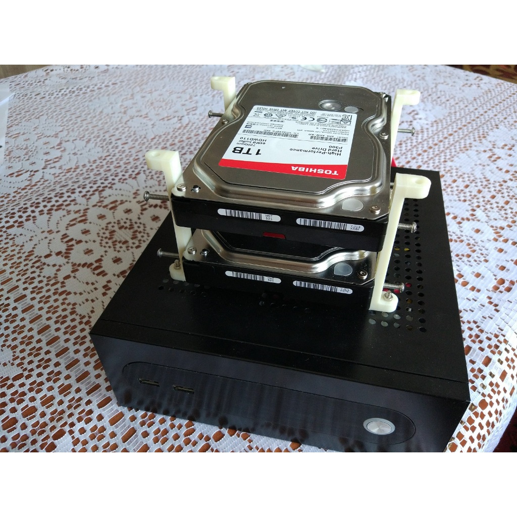 Stand Hardisk 3.5 inch HDD 2 Susun