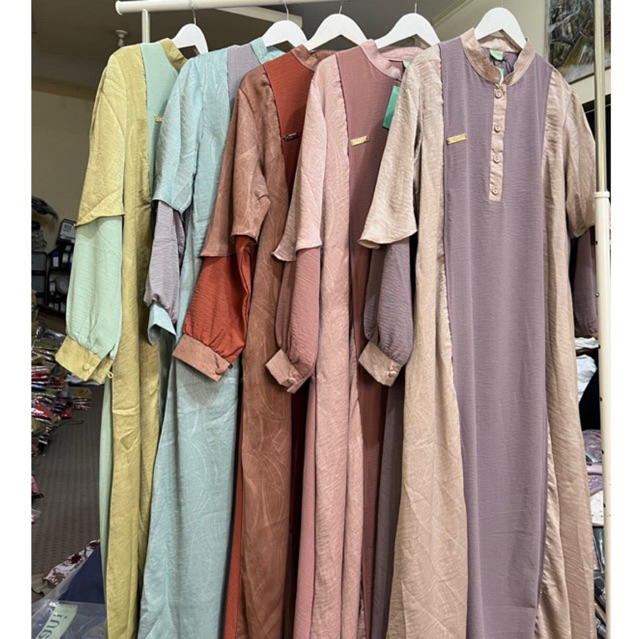 GAMIS RIANI SANTORINI POLOS 01 (BUSUI)