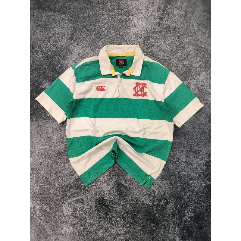 KAOS TSHIRT POLO RUGBY CANTERBURY STRIPE SALUR