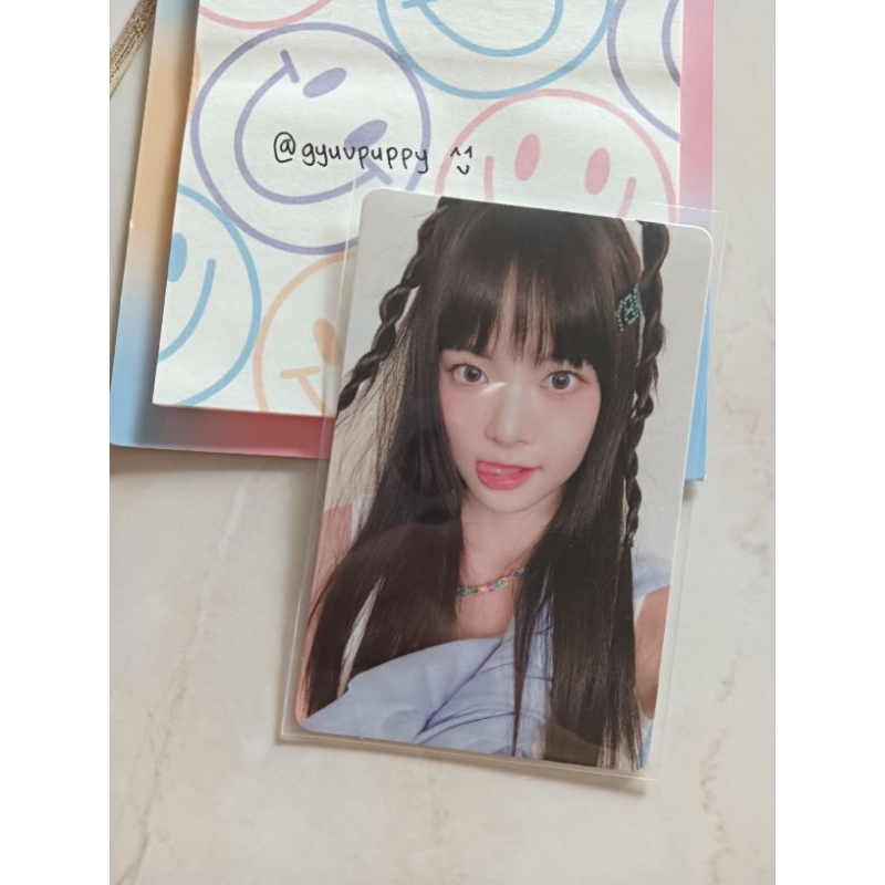 le sserafim eunchae qr weverse unforgiven pc photocard official