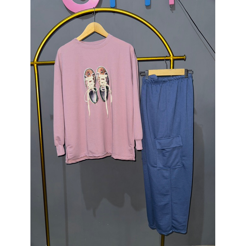 Setelan Sijiso kargo 3D