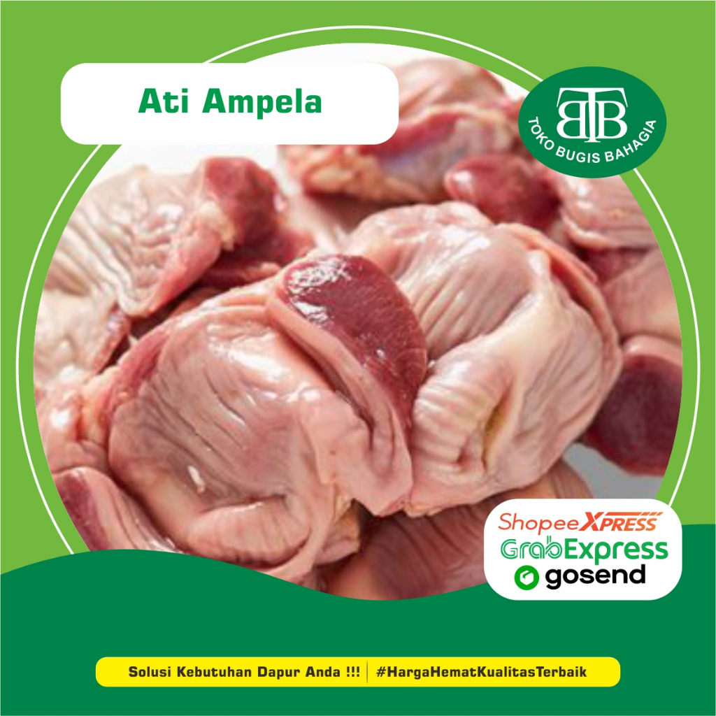 

Ati Ampela Ayam, Murah Makassar