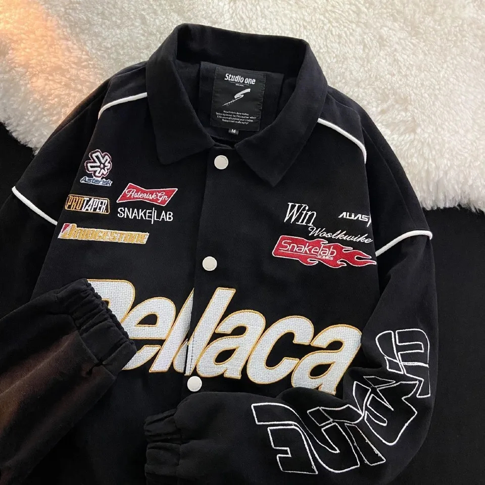 JAKET BASEBALL PRIA OVERSIZE - PELLACA VARSITY JACKET - STREET JAPANESE STYLE