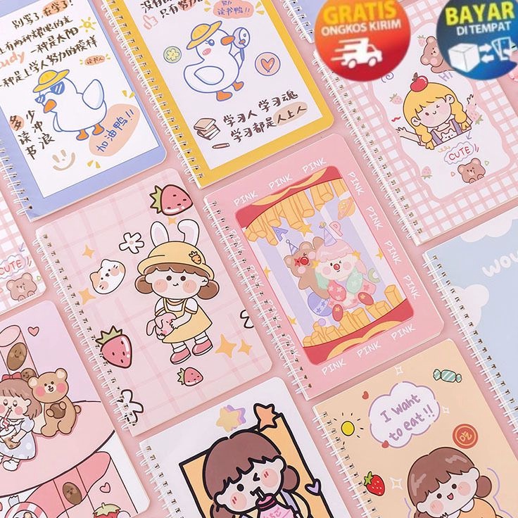 

Stock Banyak GOKIDO KP116 BUKU TULIS MINI A5 MOTIF KARTUN NOTEBOOKING A5 MINI CARTOON MINI BOOK NOTEPAD KARAKTER BUKU TULIS RING MEMO KECILMURAHIMPORT