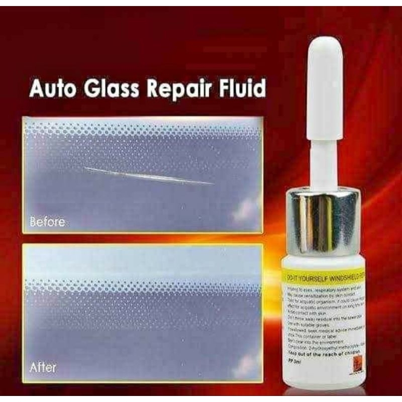 Cairan Penghilang Retak Kaca