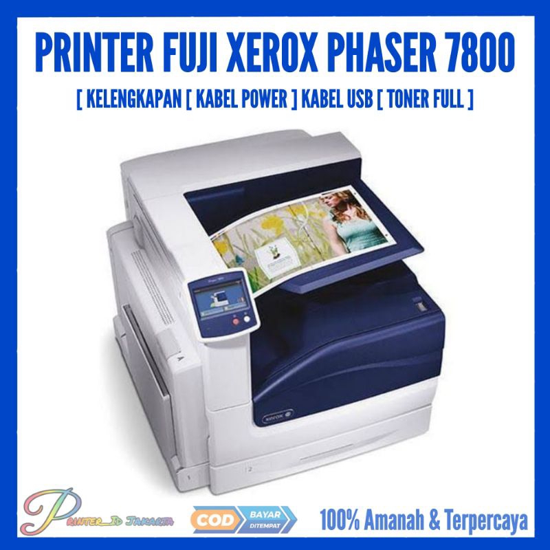 Fuji Xerox Phaser 7800 Printer Warna Bisa A3+ Murah