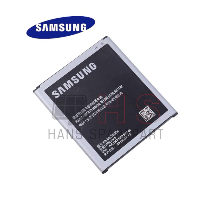 BATERAI SAMSUNG GALAXY GRAND 3 / G7200 / EB-BG720CBC - ORI