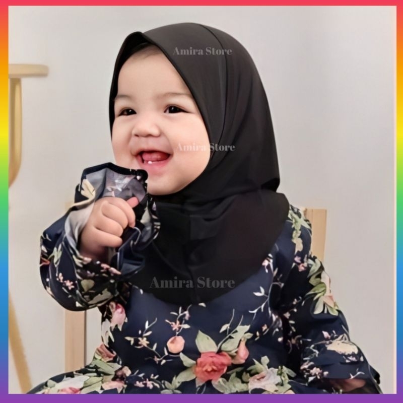 G-MOOI Hijab bayi newborn 0 6 12 bulan 1 tahun MAURIN PET  Kerudung bayi hijab bayi jilbab anak bayi