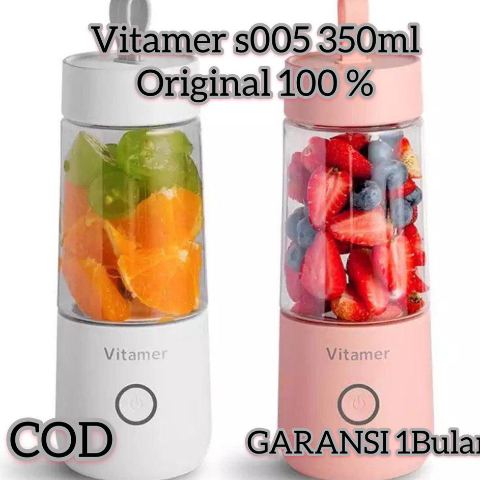 Stock Banyak Vitamer Portable Blender Mini Juicer Cup 35ml 1 Original cocok untuk Buah Protein Herba