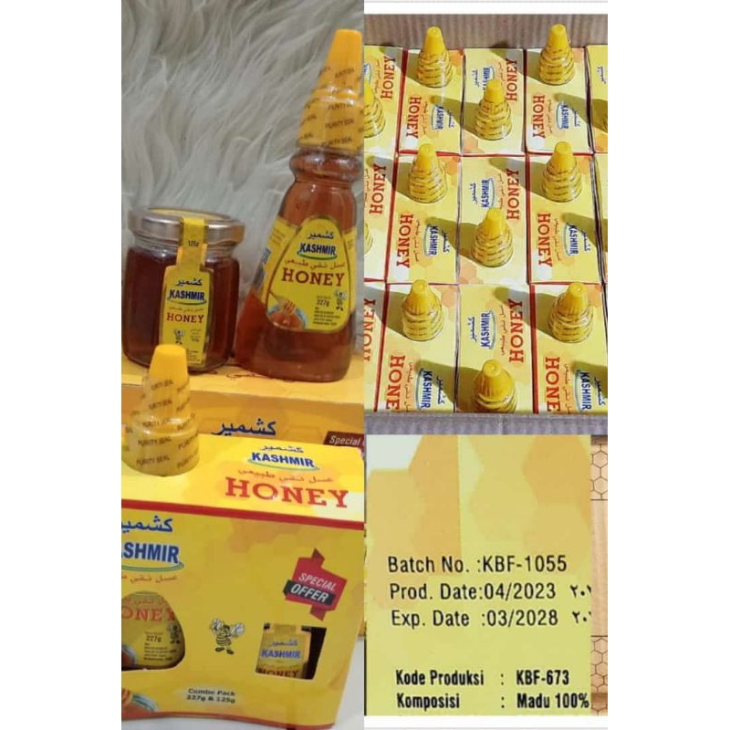 

MADU KASHMIR PAKET COMBO 227GR FREE 125GR MADU MURNI