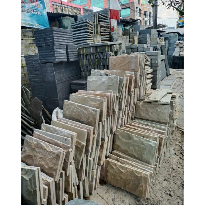 BATU ALAM PALIMANAN RTA RATA ALAMI 20x40 Cm