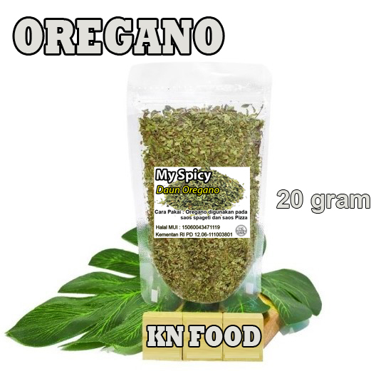 

Daun Oregano 20 gr - Oregano Leave - Oregano Kering