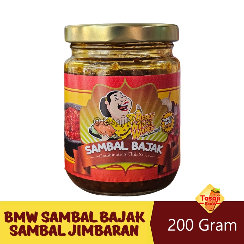 

BMW Sambal Bajak Sambal Jimbaran Sambal Ijo 200gr - Bebek Mbok Wareg