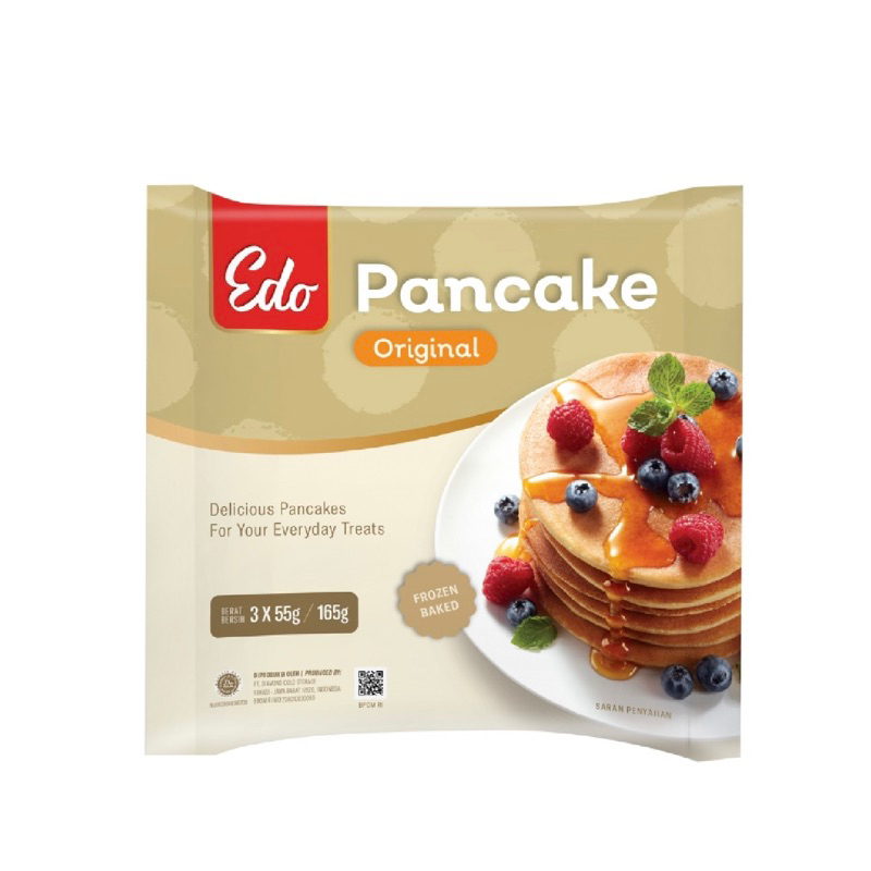 

EDO PANCAKE ORIGINAL 165GR